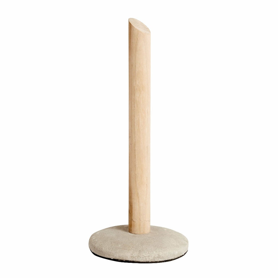 Zoco Home Sandstone Paper Towel Holder | Natural 14x32.5cm