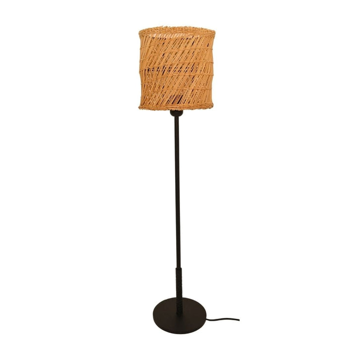 Zoco Home Shezad Table Lamp | Natural/Black 22x84cm