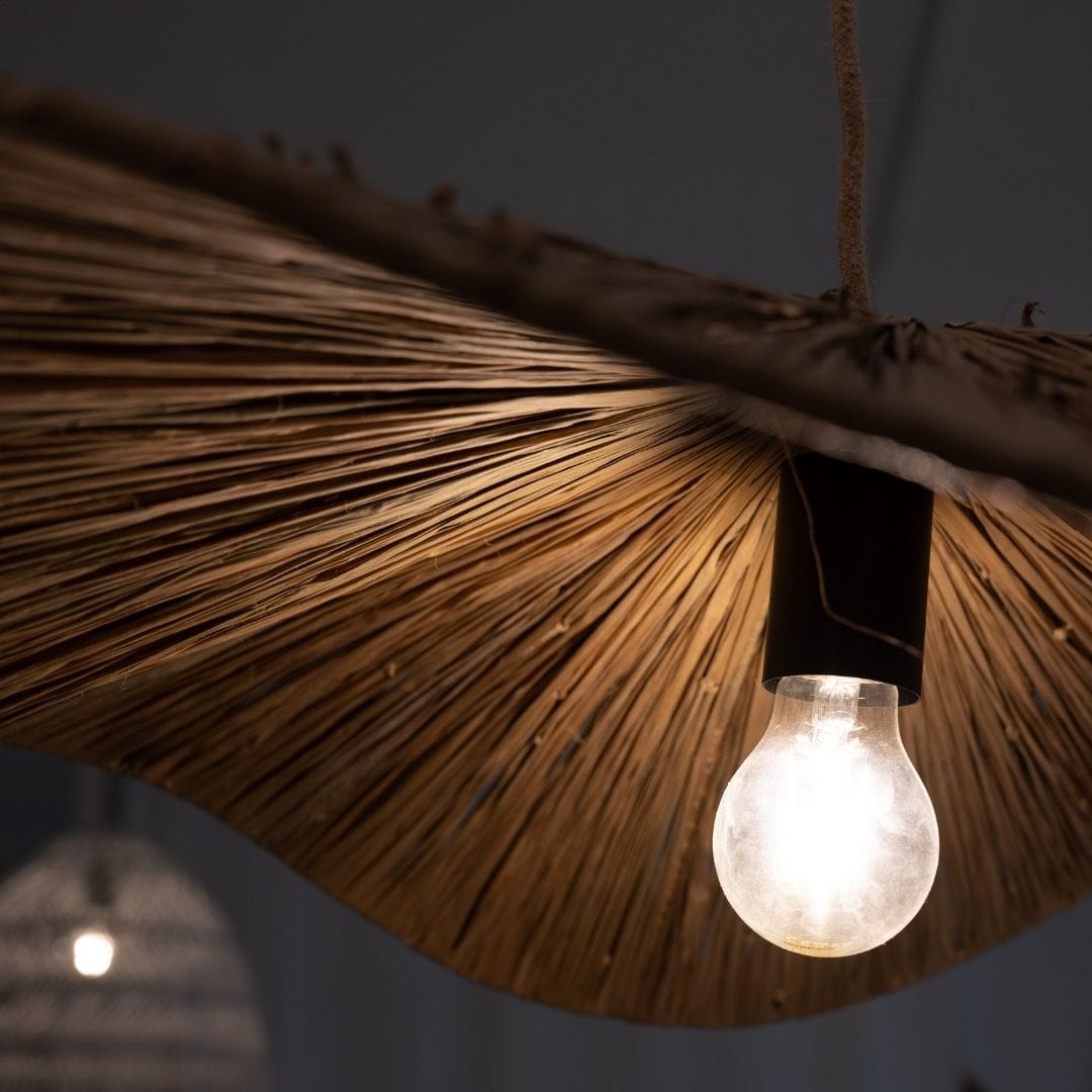 Zoco Home Sisal Ceiling Lamp | 70x10cm
