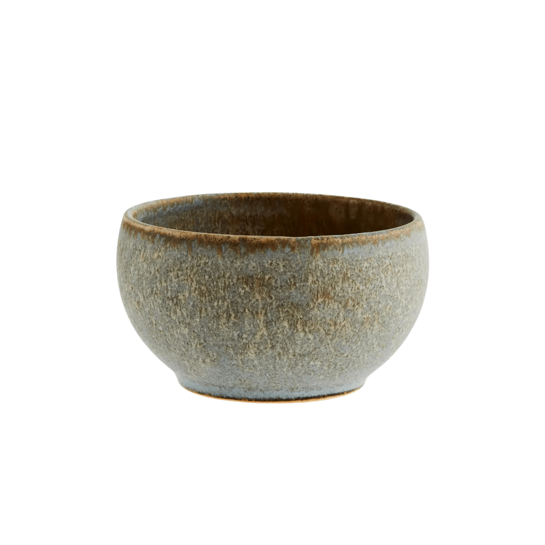 Zoco Home Stoneware Bowl | Taupe/Light Grey 11.5x11.5cm