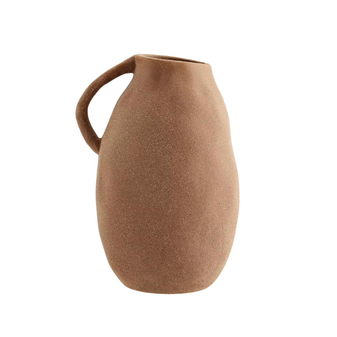 Zoco Home Stoneware vase | Sandstone 15x24.5cm