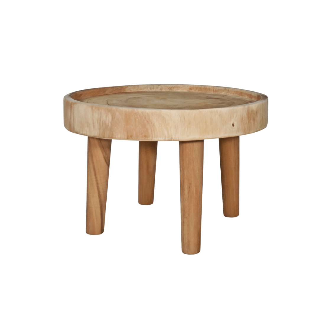 Zoco Home Furniture Suar wood coffee table | 70cm