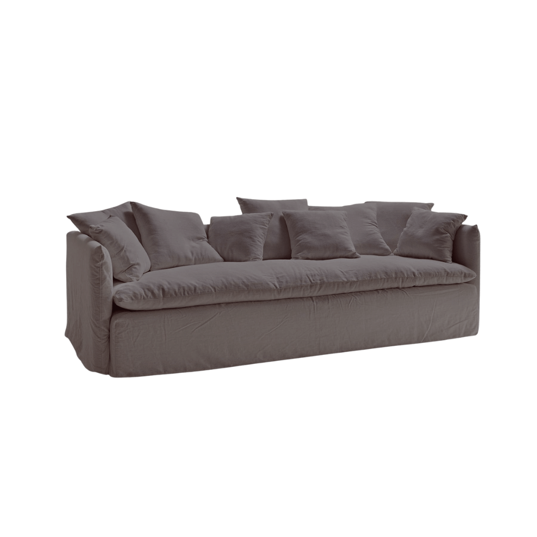 Zoco Home Furniture Tarifa Linen Lounge Sofa | 240cm