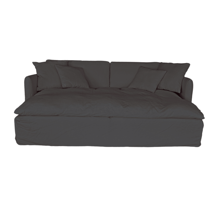 Zoco Home Furniture Tarifa Linen Lounge Sofa | 240x190x80cm