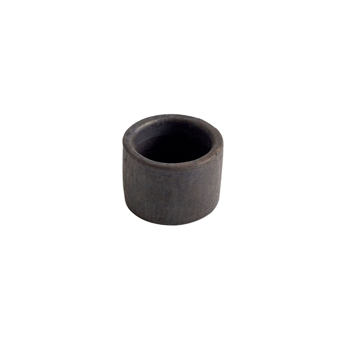 Zoco Home Terracotta Egg Cup | Brown/Black 4x4.5cm