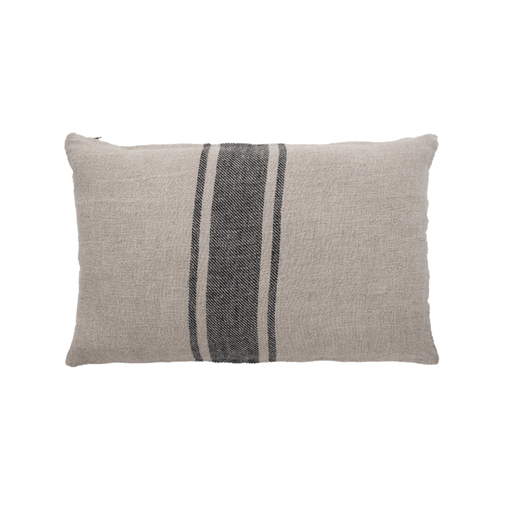 Zoco Home Tizza Linen Cushion Cover | Black 40X60 cm