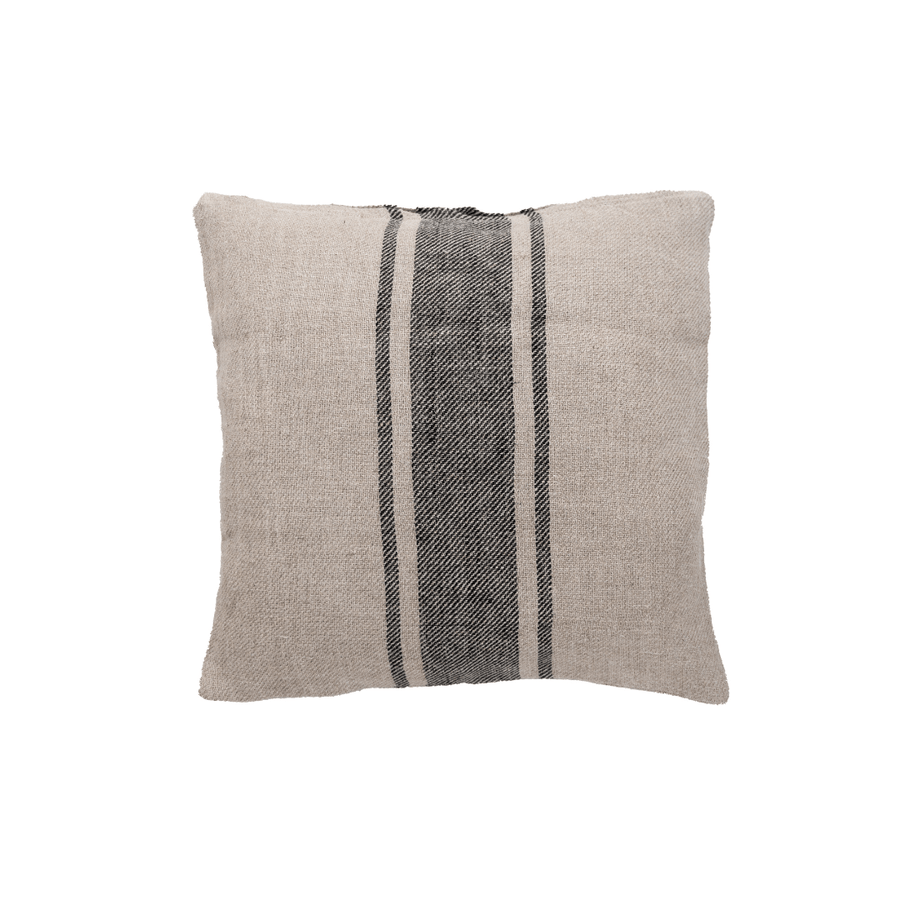 Zoco Home Tizza Linen Cushion Cover | Black 45x45 cm