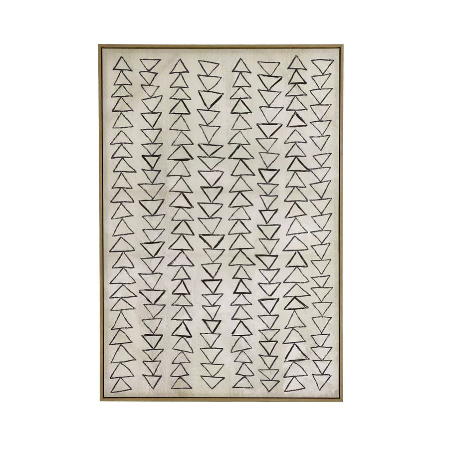 Zoco Home Triangle Wall Art | Natural 83x123cm