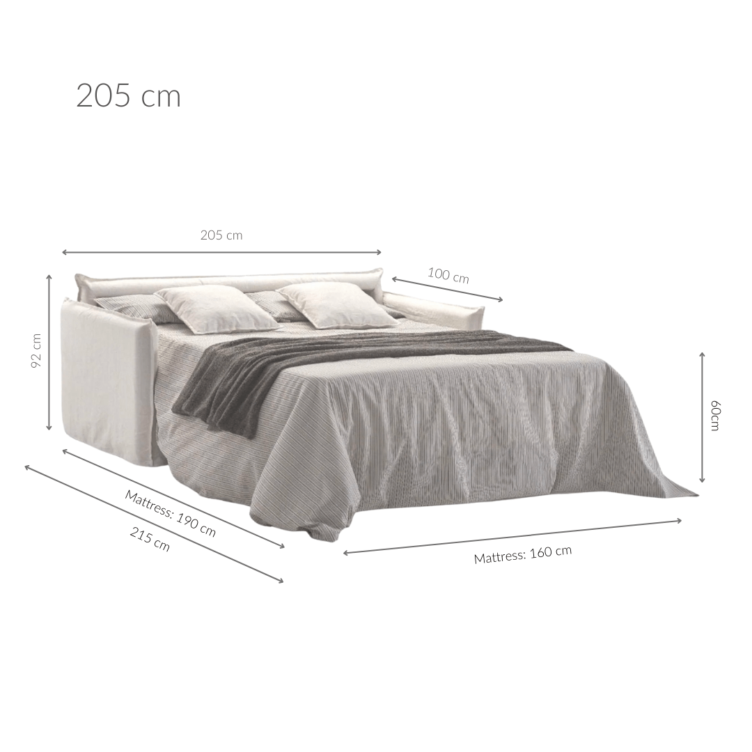 Zoco Home Tulum Linen Sofa Bed