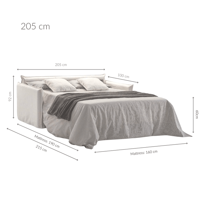 Zoco Home Tulum Linen Sofa Bed