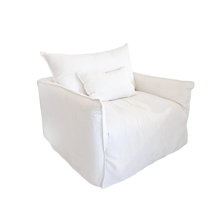 Zoco Home Furniture Tulum Linen Sofa | One Seater