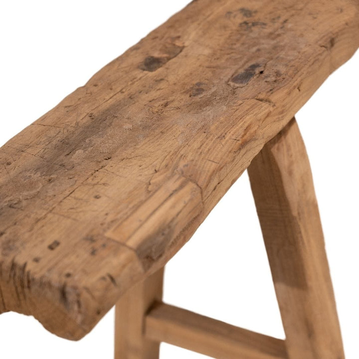 Zoco Home Furniture Vintage Elm Wood Bench | 180-200cm