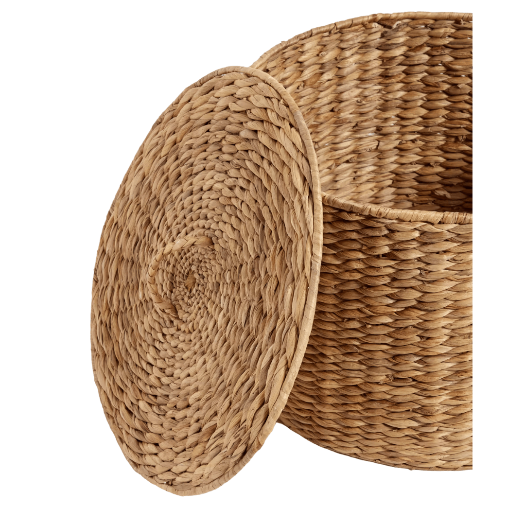 Zoco Home Water Hyacinth Basket | Natural 60x45cm