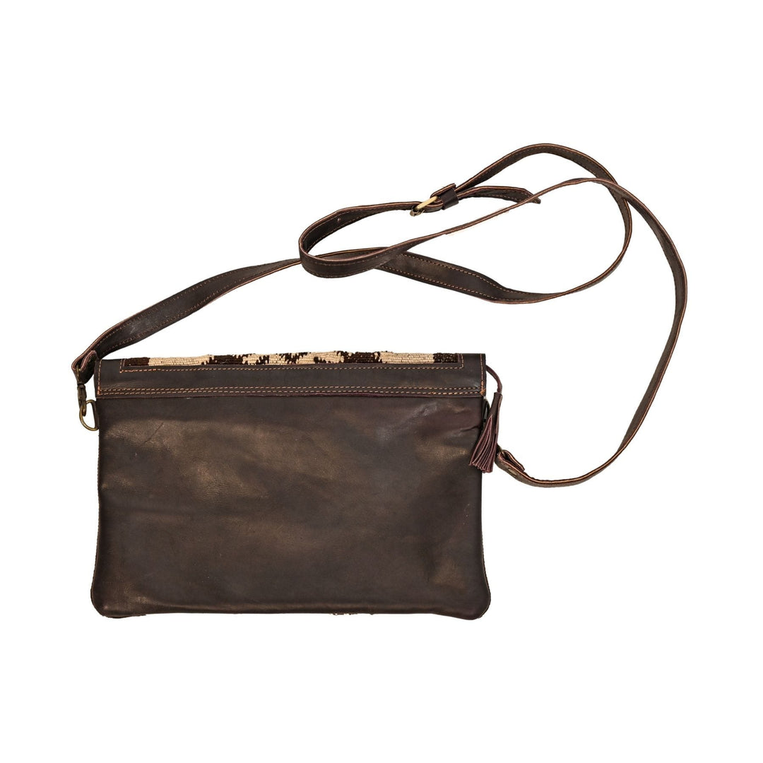 Zoco Home Bag Zanafi Handbag With Leather Straps | M